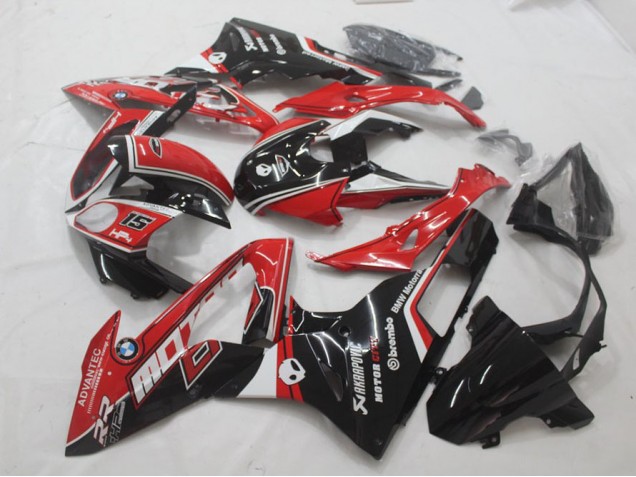 Discount 2015-2018 Red Black BMW S1000RR Motorcycle Fairing Kits Canada