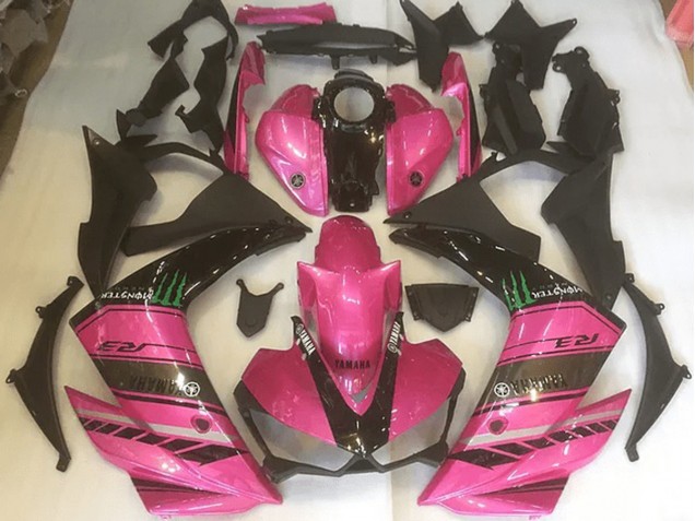 Discount 2015-2022 Pink and Black Yamaha YZF R3 Replacement Fairings Canada