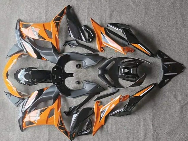 Discount 2017-2019 Glossy Orange Black Kawasaki EX650 Replacement Motorcycle Fairings Canada