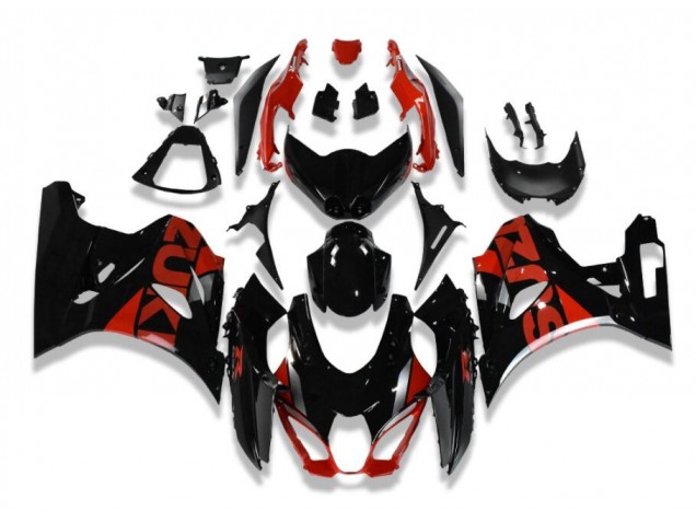 Discount 2017-2023 Black Red Suzuki GSXR 1000 Motorcycle Fairings Kit Canada