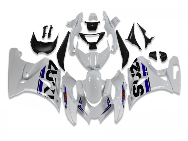 Discount 2017-2023 White Blue Suzuki GSXR 1000 Motorcycle Fairings Canada