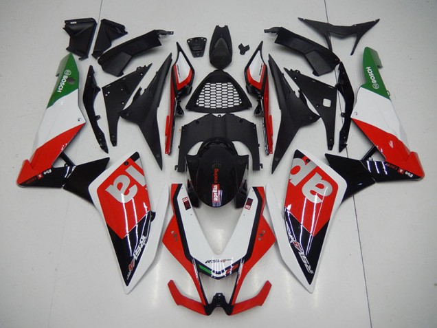 Discount 2009-2015 Black Red Aprilia RSV4 Motorcycle Fairings Canada