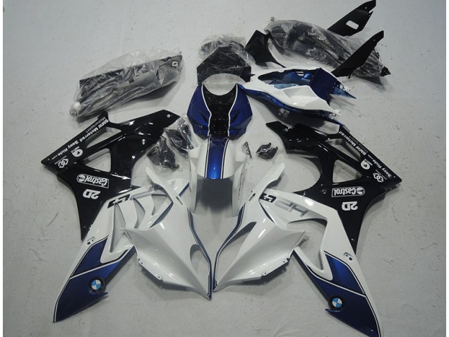 Discount 2009-2014 White Blue BMW S1000RR Motor Bike Fairings Canada