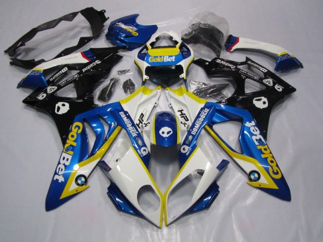 Discount 2009-2014 Blue White GoldBet BMW S1000RR Motorcycle Replacement Fairings Canada