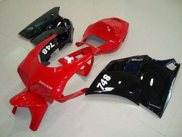 Discount 1993-2005 Red Black Ducati 748 916 996 996S Motorbike Fairing Kits Canada