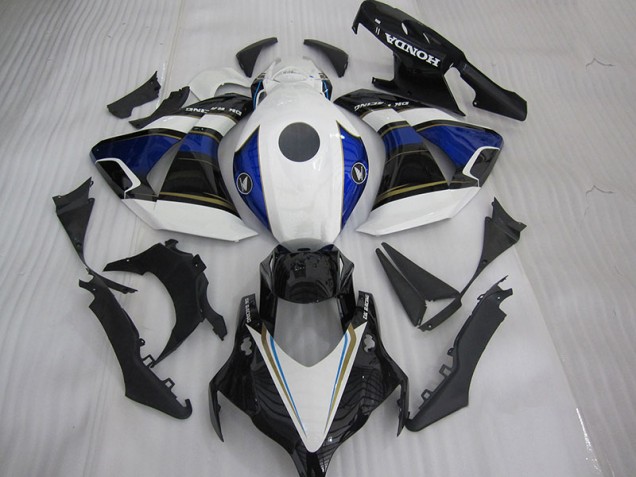 Discount 2004-2005 Black White Blue Honda CBR1000RR Motorcycle Fairings Kit Canada