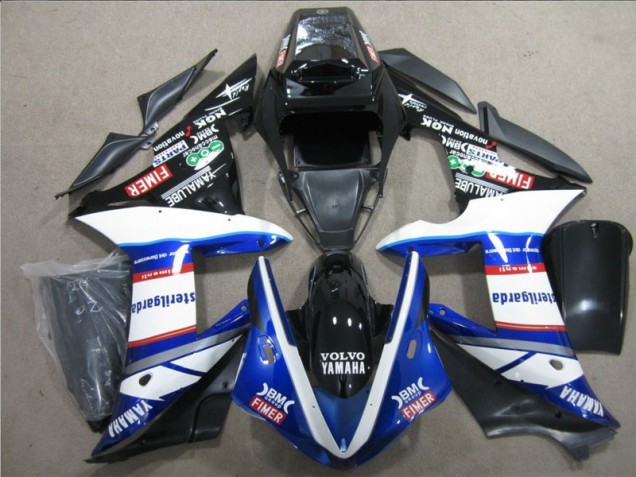 Discount 2004-2005 Black White Blue Sterilgarda Volvo Honda CBR1000RR Motorcycle Fairings Kit Canada