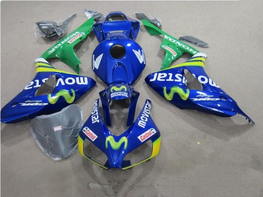 Discount 2006-2007 Blue Movistar Castrol Honda CBR1000RR Motorbike Fairings Canada