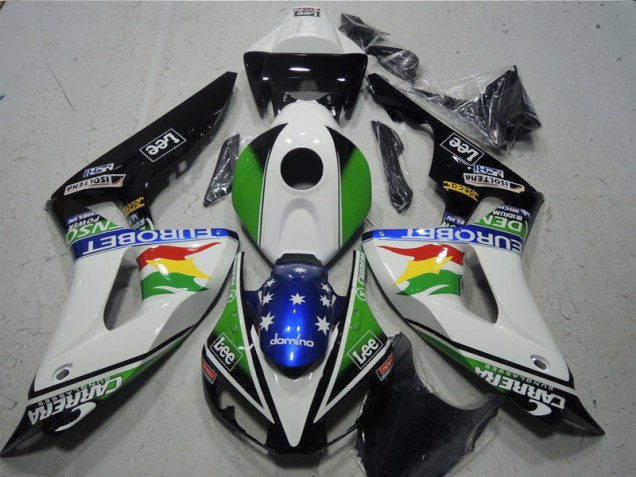 Discount 2006-2007 EUROBET Lee Honda CBR1000RR Motorbike Fairing Kits Canada