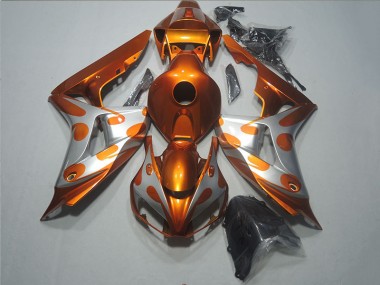 Discount 2006-2007 Orange Honda CBR1000RR Motorcycle Replacement Fairings Canada