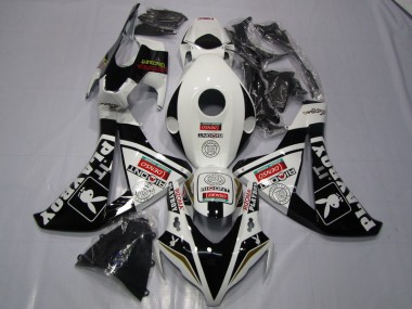 Discount 2008-2011 Black White Denso Playboy Honda CBR1000RR Motorcycle Fairing Kits Canada