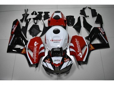 Discount 2012-2016 Black White Red Santander Honda CBR1000RR Moto Fairings Canada