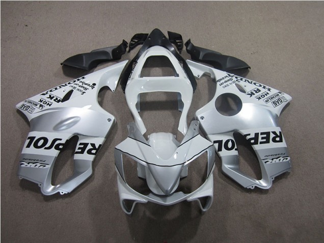 Discount 2001-2003 Silver Repsol Honda CBR600 F4i Motor Fairings Canada