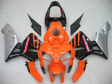 Discount 2005-2006 Orange Black Honda CBR600RR Motorcycle Fairing Canada