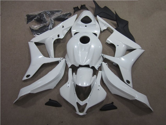 Discount 2007-2008 White Honda CBR600RR Bike Fairings Canada