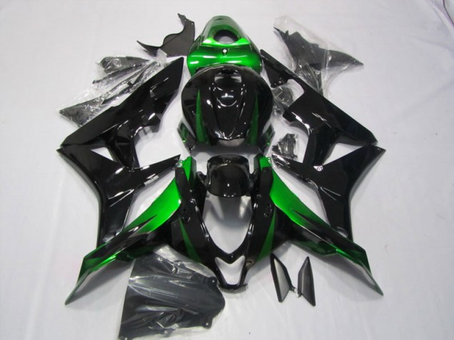 Discount 2007-2008 Black Green Honda CBR600RR Motorcycle Replacement Fairings Canada