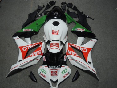 Discount 2007-2008 White Red MORELLATO San Carlo Honda CBR600RR Bike Fairing Kit Canada