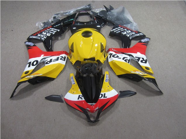 Discount 2007-2008 Yellow Red Black Repsol Honda CBR600RR Moto Fairings Canada