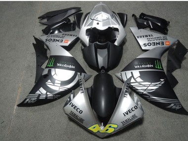 Discount 2007-2008 Black Silver Monster IVECO 46 Honda CBR600RR Motorcycle Fairings Canada