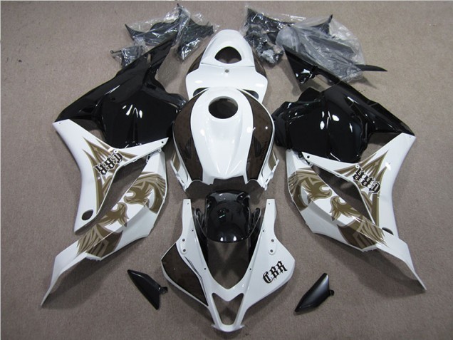 Discount 2009-2012 Black White Honda CBR600RR Bike Fairing Kit Canada