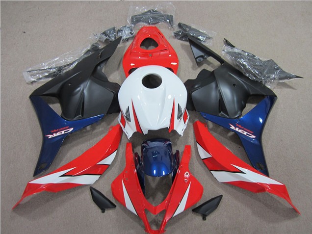 Discount 2009-2012 White Red Blue Honda CBR600RR Motorcycle Fairings Kits Canada