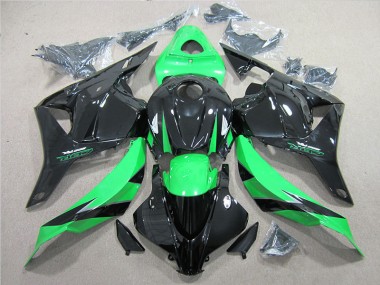 Discount 2009-2012 Black Green Honda CBR600RR Moto Fairings Canada