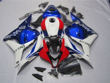 Discount 2009-2012 White Blue Red DREAM Honda CBR600RR Motor Fairings Canada