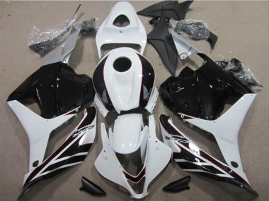 Discount 2009-2012 White Black Honda CBR600RR Motorcycle Fairings Kit Canada