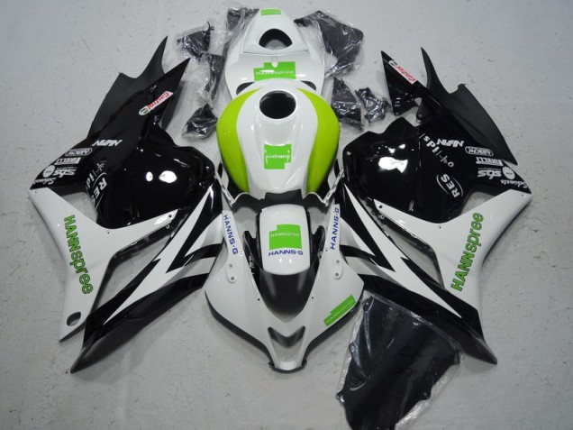 Discount 2009-2012 Black White Green Hannspree Honda CBR600RR Moto Fairings Canada