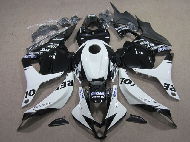 Discount 2009-2012 Black White Repsol Honda CBR600RR Motorcycle Replacement Fairings Canada