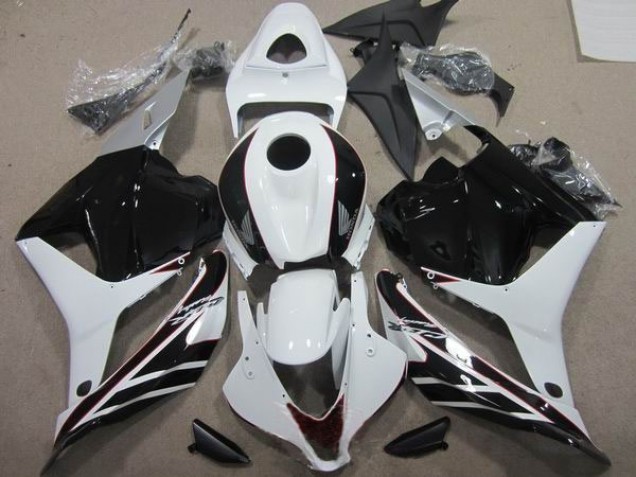 Discount 2009-2012 Black White Honda CBR600RR Motorcycle Fairings Canada