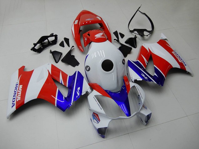 Discount 2002-2013 Blue White Red Honda VFR800 Moto Fairings Canada