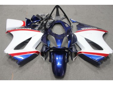 Discount 2002-2013 Blue White Honda VFR800 Motorcycle Fairings Canada