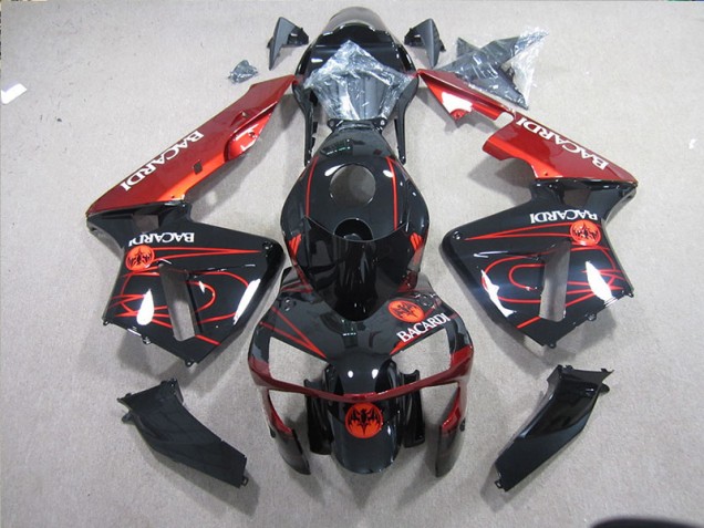 Discount 2003-2005 Black Red Racardi Kawasaki ZX10R Bike Fairing Canada