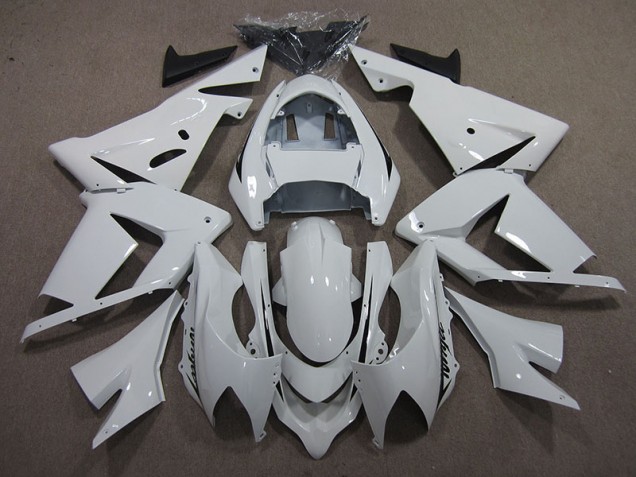 Discount 2003-2005 White Ninja Kawasaki ZX10R Motor Bike Fairings Canada