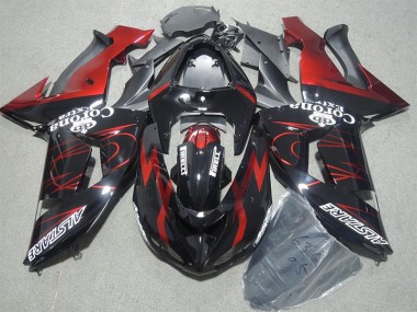 Discount 2006-2007 Black Red Corona Extra Kawasaki ZX10R Motorcycle Bodywork Canada