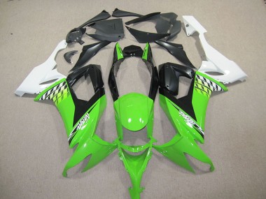 Discount 2008-2010 Black Green Ninja Kawasaki ZX10R Bike Fairings Canada