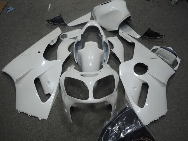 Discount 2002-2006 White Kawasaki ZX12R Motorcycle Fairings Canada