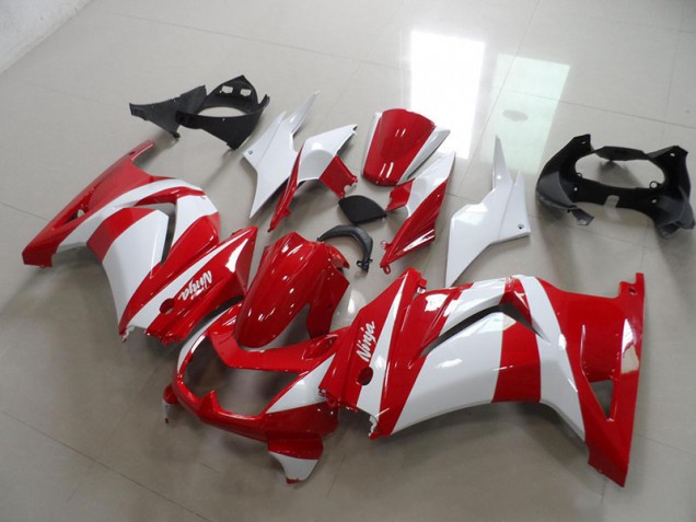 Discount 2008-2012 Red White Kawasaki ZX250R Replacement Fairings Canada