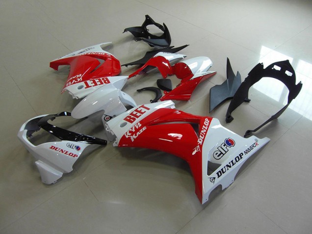 Discount 2008-2012 Red White BEET Kawasaki ZX250R Motor Fairings Canada