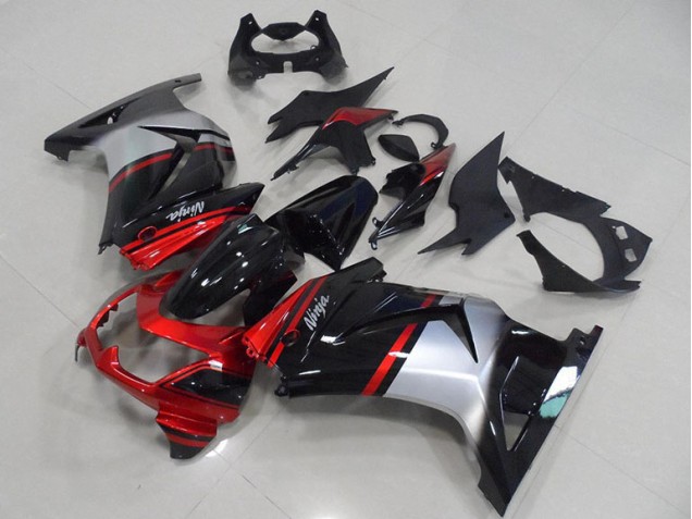 Discount 2008-2012 Black Orange Kawasaki ZX250R Motorbike Fairings Canada