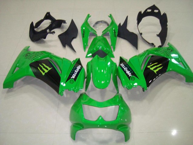 Discount 2008-2012 Green Monster Kawasaki ZX250R Motorcycle Fairing Kit Canada