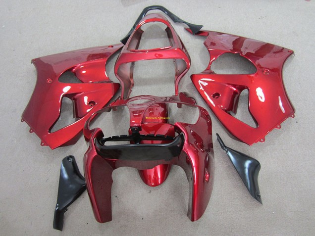 Discount 2000-2002 Red Kawasaki ZX6R Motorcycle Fairings Canada