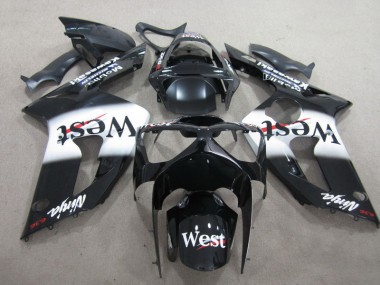 Discount 2003-2004 Black West Ninja 636 Kawasaki ZX6R Motorcycle Fairings Canada