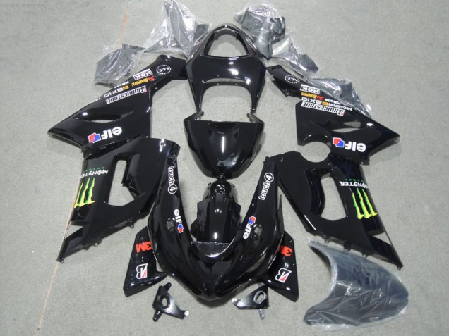 Discount 2005-2006 Black 3M Touch4 Monster Kawasaki ZX6R Motor Bike Fairings Canada