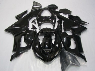 Discount 2005-2006 Black Kawasaki ZX6R Replacement Fairings Canada