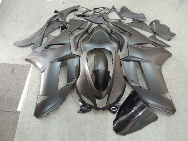 Discount 2007-2008 Black Kawasaki ZX6R Motorcycle Fairing Kit Canada