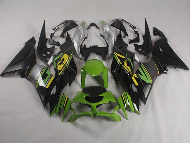 Discount 2019-2023 Black Green Kawasaki ZX6R Motorcycle Fairings Canada