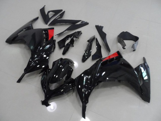 Discount 2013-2016 Black Red Kawasaki ZX300R Bike Fairing Kit Canada