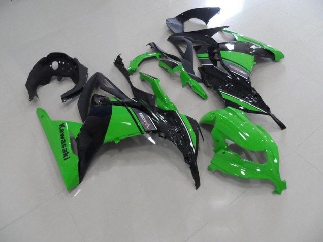 Discount 2013-2016 Black Green Kawasaki ZX300R Motorcycle Replacement Fairings Canada